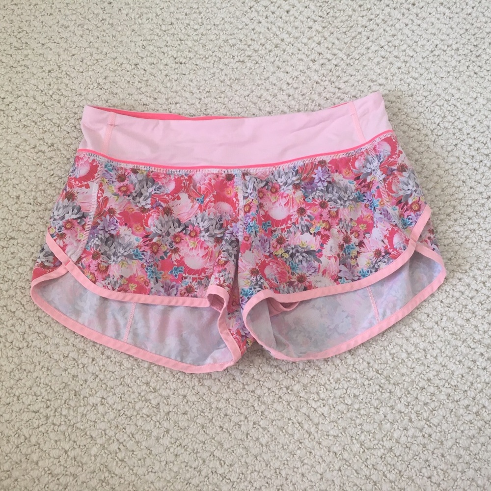 Lululemon Multicolored Speed Shorts